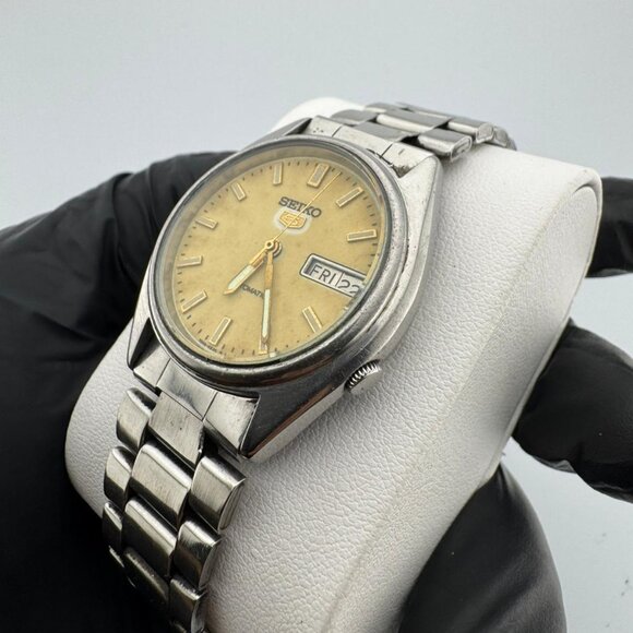 Seiko 5 Automatic - Vintage Wrist Watch - Made in Japan - Picture 5 of 9